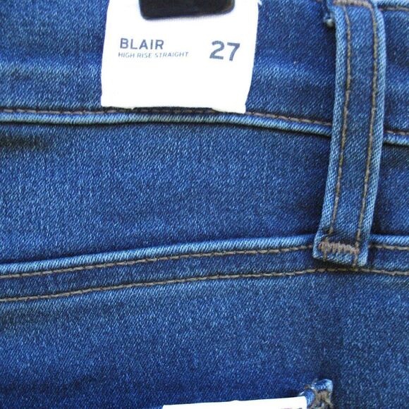 NWT Hudson Blair High Rise Straight Crop Jeans - Picture 8 of 10